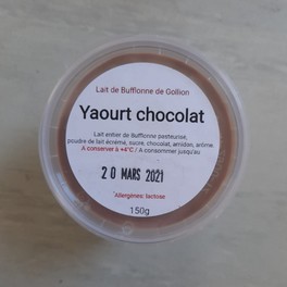 Yogourt - Yogourt de Bufflonne Chocolat