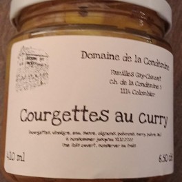 Conserve - Courgettes au curry