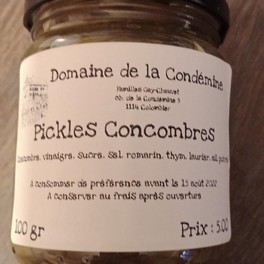 Conserve - Pickles Concombres