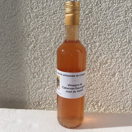 Vinaigre de Cabernet-Sauvignon rosé du Valais - Vinaigrerie-Moutarderie du Grand-Pré